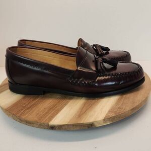 Johnston & Murphy Men's Hayes Tassel 15-1094 Burgundy Size 11 M